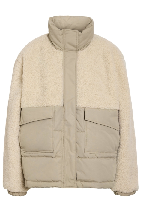 Noisy may beige dames jas | Vooraanzicht