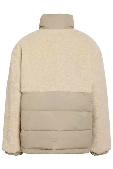 Noisy may beige dames jas | Achteraanzicht