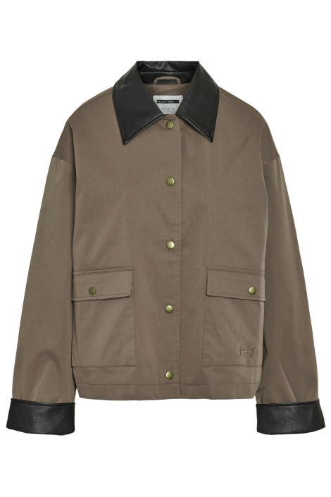 Noisy may bruine dames jas | Vooraanzicht