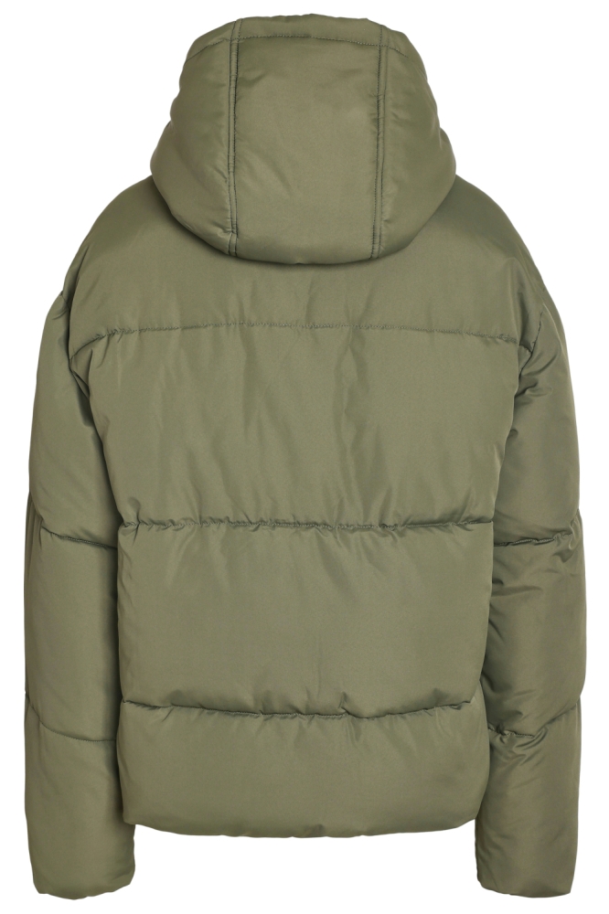 Noisy may groene dames jas | Achteraanzicht