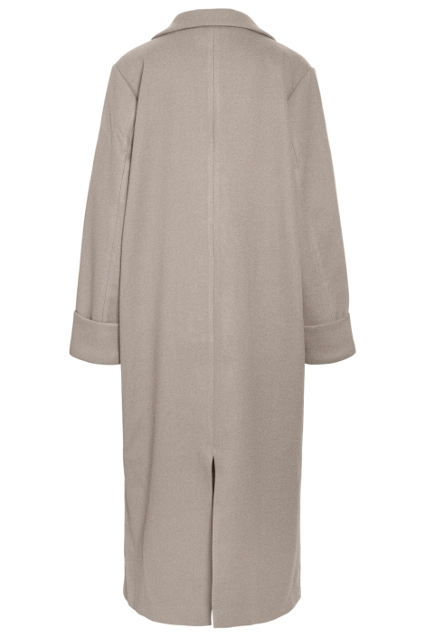 Noisy may beige dames jas | Achteraanzicht