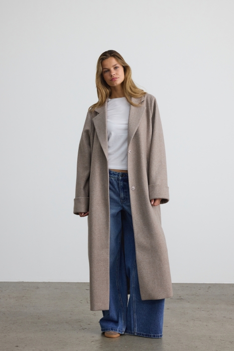 Noisy may beige dames jas | Model