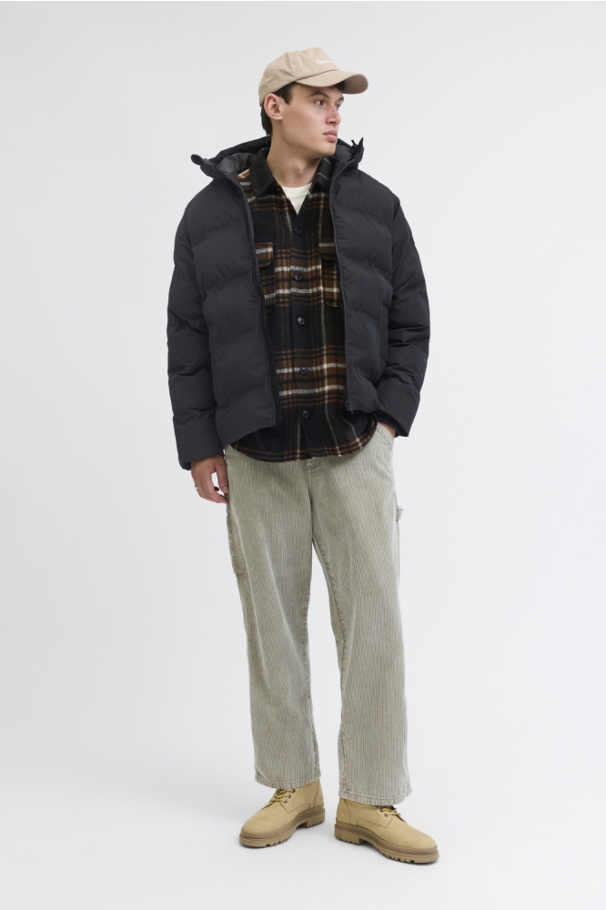 Jack & Jones zwarte heren jas | Model