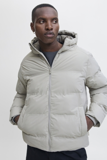 Jack & Jones Jas JJESOHO PUFFER HOOD SN 12278749 DOVE
