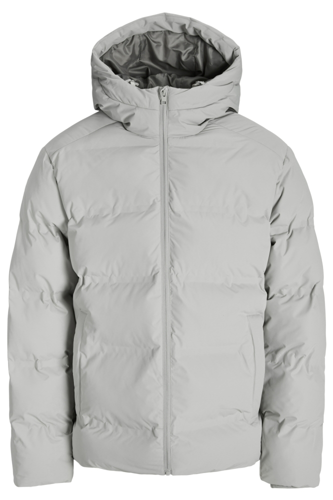 Jack & Jones beige heren jas | Vooraanzicht