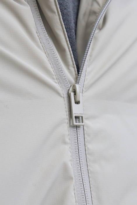 Jack & Jones beige heren jas | Kleurstaal