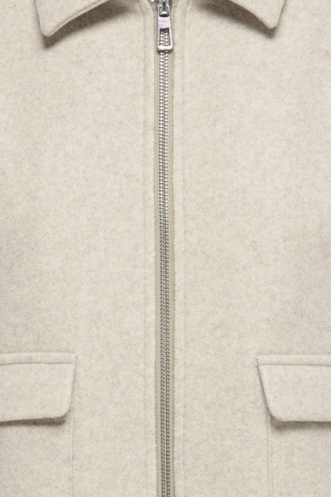 Only beige dames jas | Close up