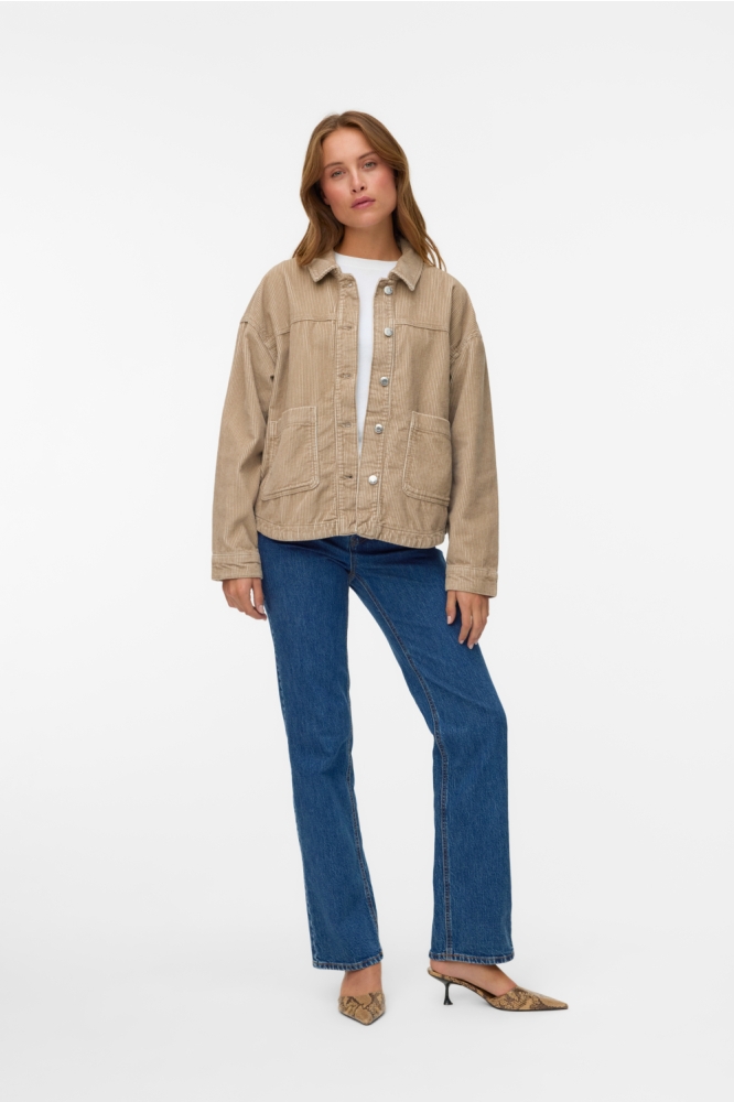 Vero Moda beige dames jas | Model