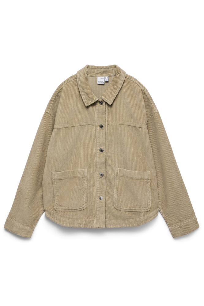 Vero Moda beige dames jas | Vooraanzicht