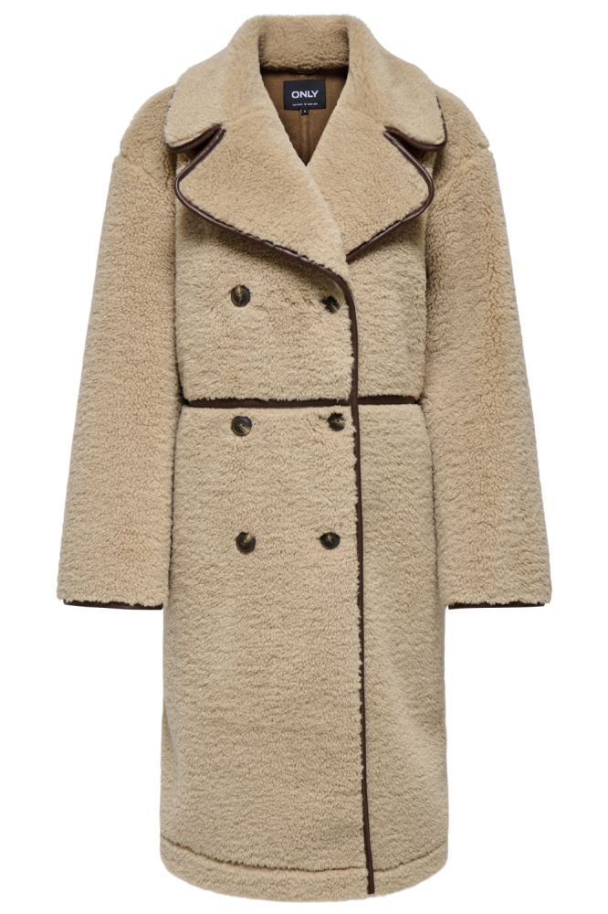 Only camel dames jas | Vooraanzicht