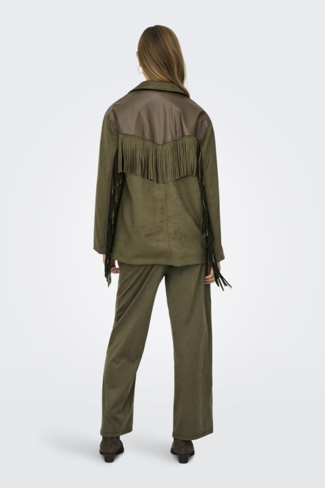 Only groene dames jas | Model