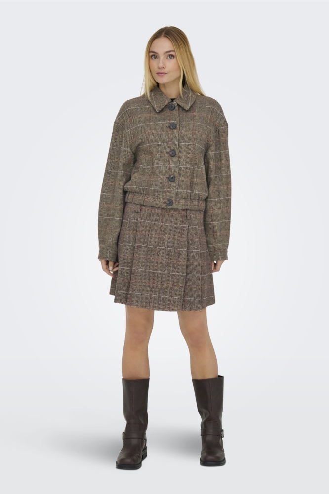 Only bruine dames jas | Model