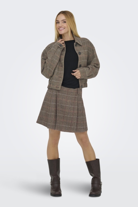 Only bruine dames jas | Model