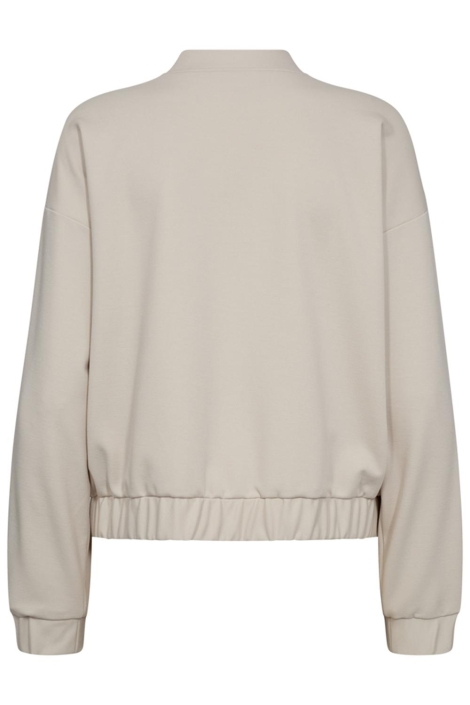 Freequent beige dames jas | Achteraanzicht