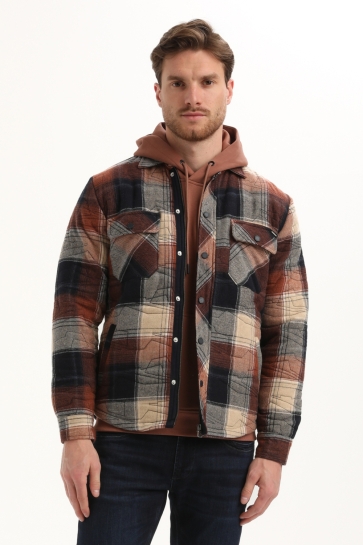 Gabbiano STOERE FLANNEL GEVOERD OVERSHIRT 425747 9898 multi colour