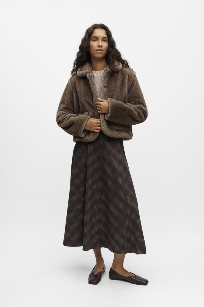 Object bruine dames jas | Model