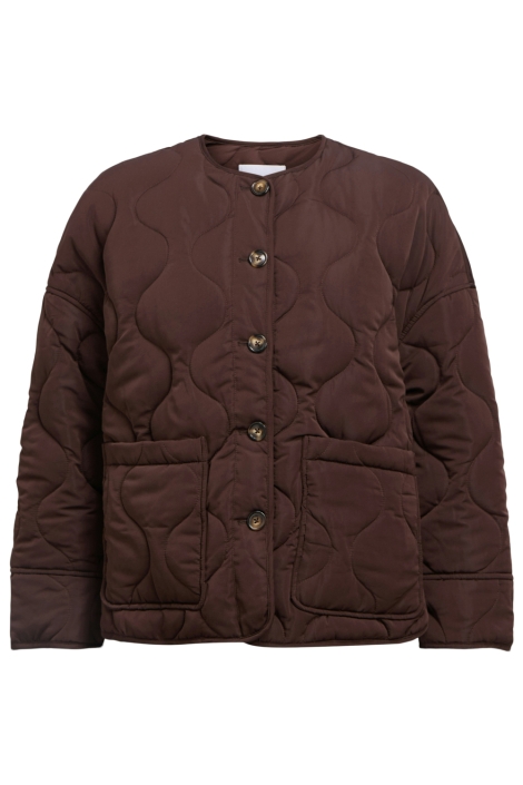 Object bruine dames jas | Vooraanzicht