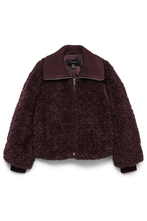 Vero Moda bordeaux dames jas | Vooraanzicht