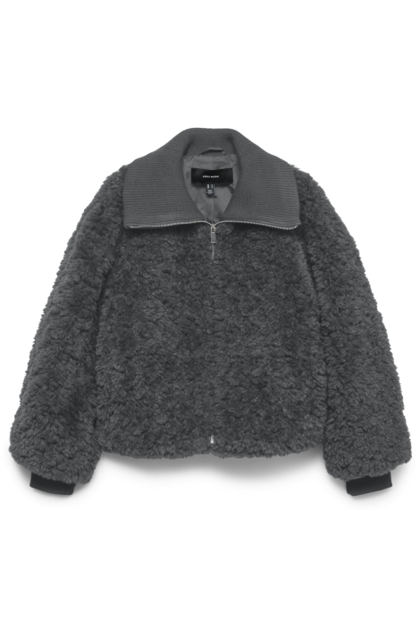 Vero Moda grijze dames jas | Vooraanzicht