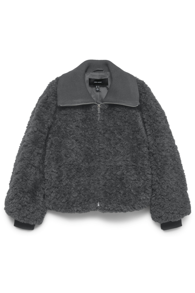 Vero Moda grijze dames jas | Vooraanzicht