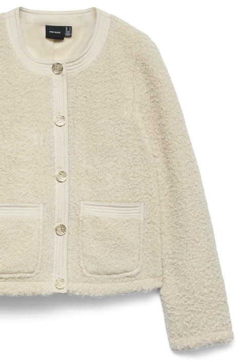 Vero Moda beige dames vest | Close up