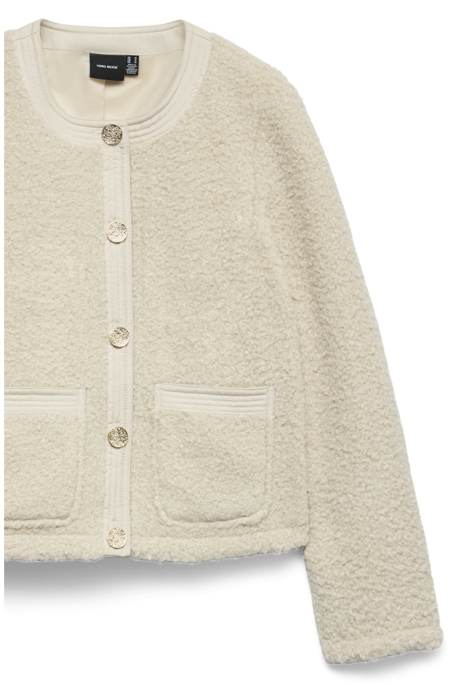 Vero Moda beige dames vest | Close up