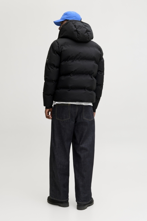 Jack & Jones zwarte heren jas | Model