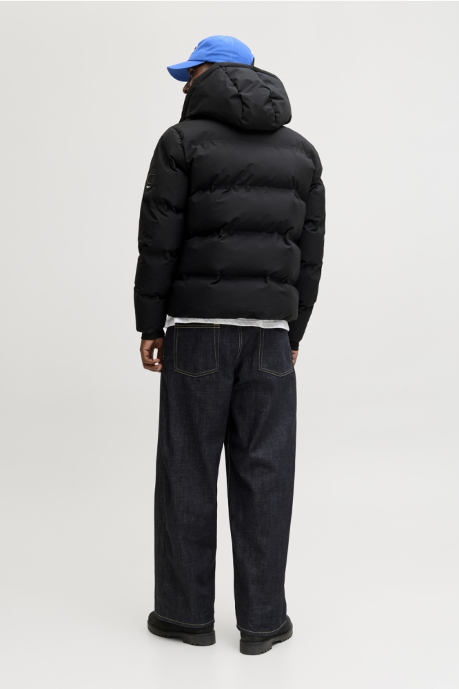 Jack & Jones zwarte heren jas | Model