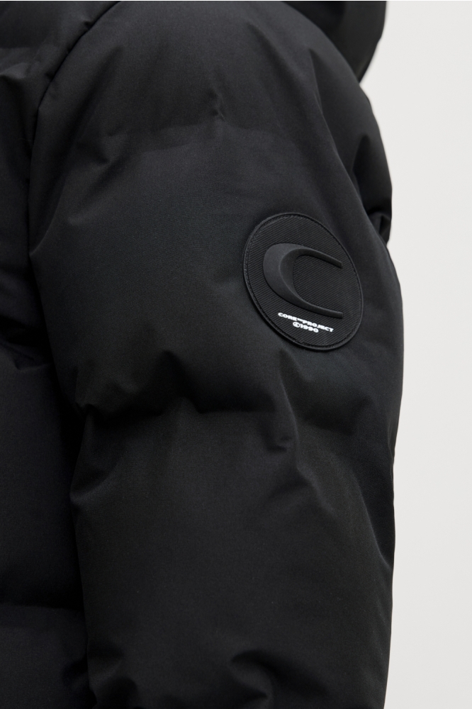 Jack & Jones zwarte heren jas | Kleurstaal