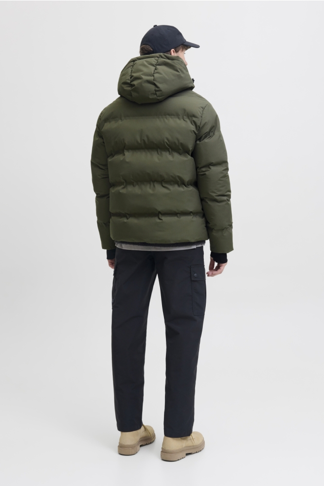 Jack & Jones groene heren jas | Model