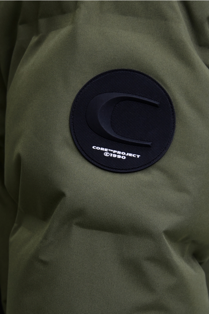 Jack & Jones groene heren jas | Kleurstaal