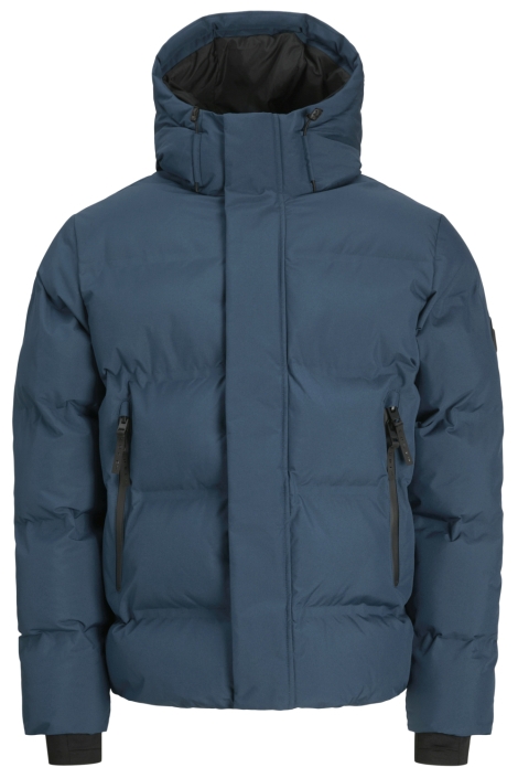 Jack & Jones blauwe heren jas | Vooraanzicht