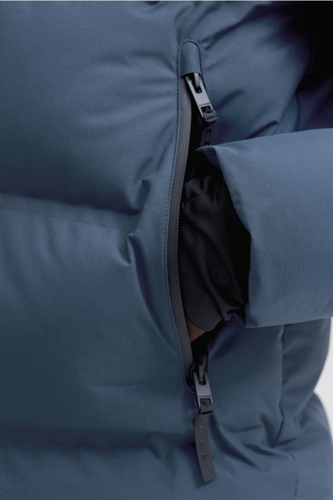 Jack & Jones blauwe heren jas | Kleurstaal