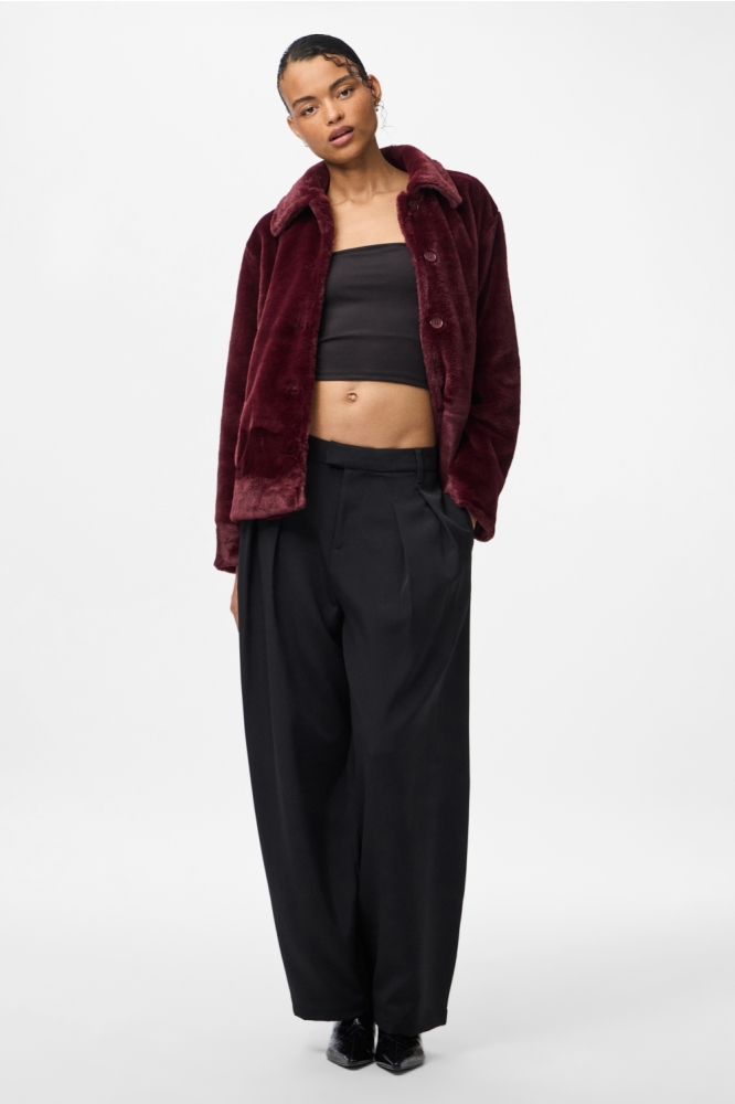 Pieces bordeaux dames jas | Model