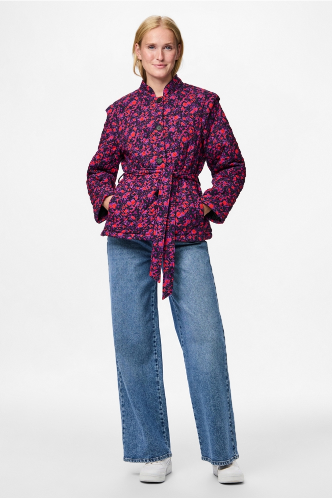 Pieces zwarte dames jas | Model