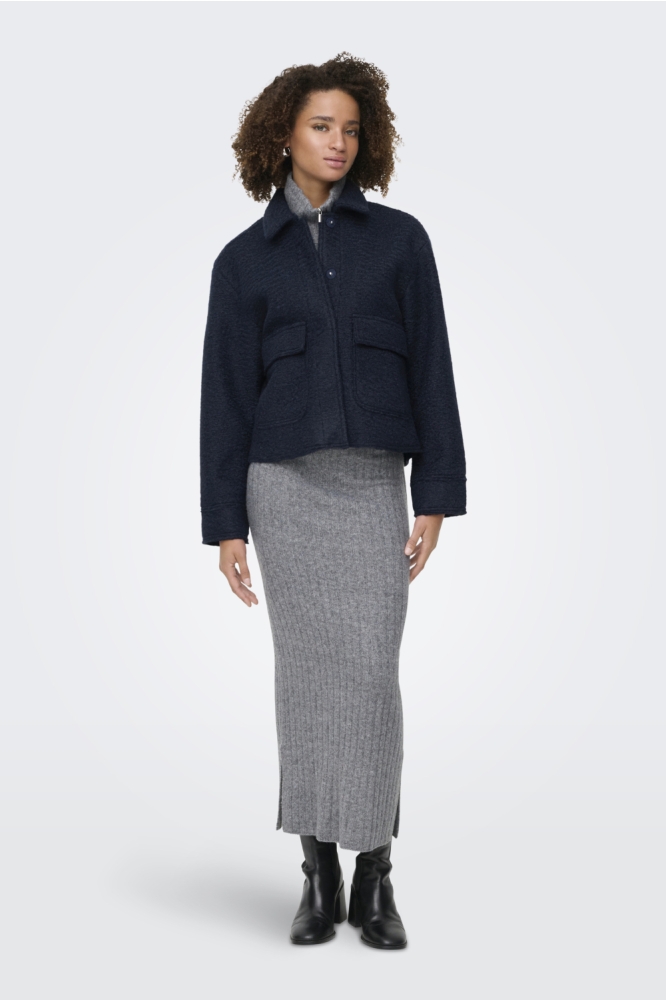 Only blauwe dames jas | Model