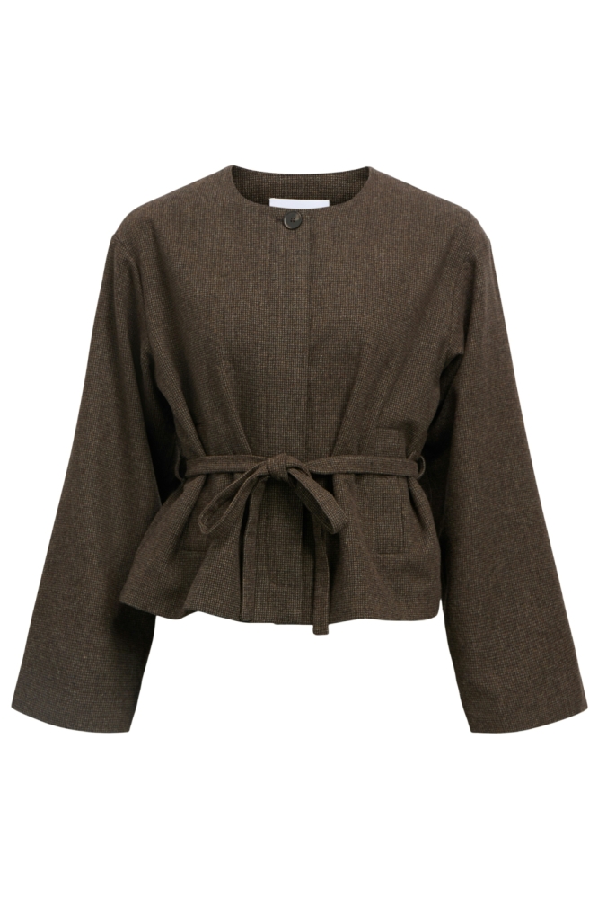 Object bruine dames blazer | Vooraanzicht