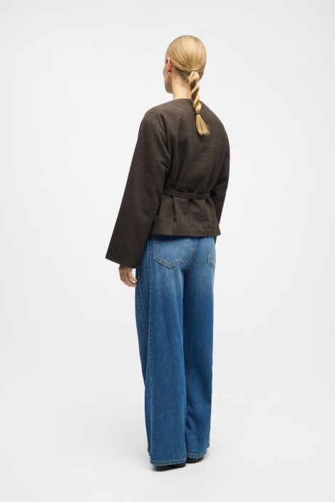 Object bruine dames blazer | Model