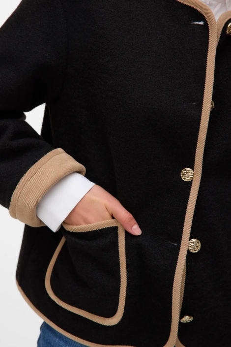 Vero Moda zwarte dames jas | Unique Selling Point