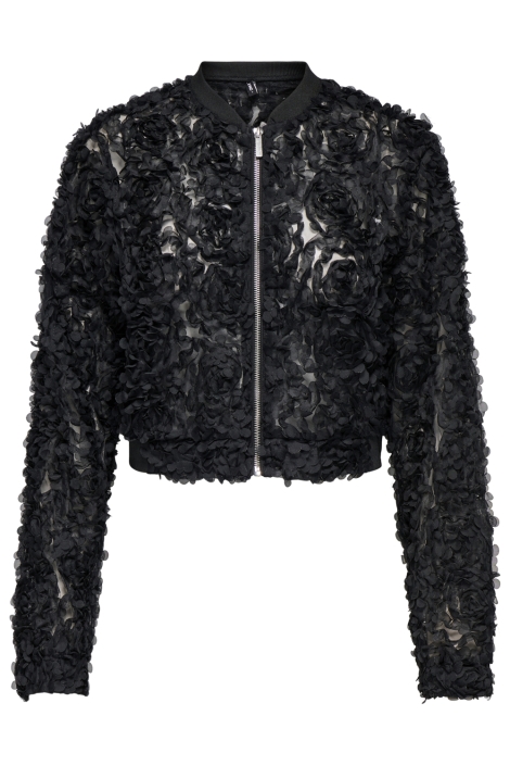 Only zwarte dames jas | Vooraanzicht