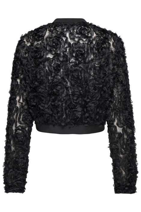 Only zwarte dames jas | Achteraanzicht