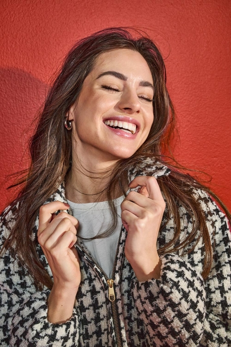 Only zwarte dames jas | Sfeerbeeld, In situatie