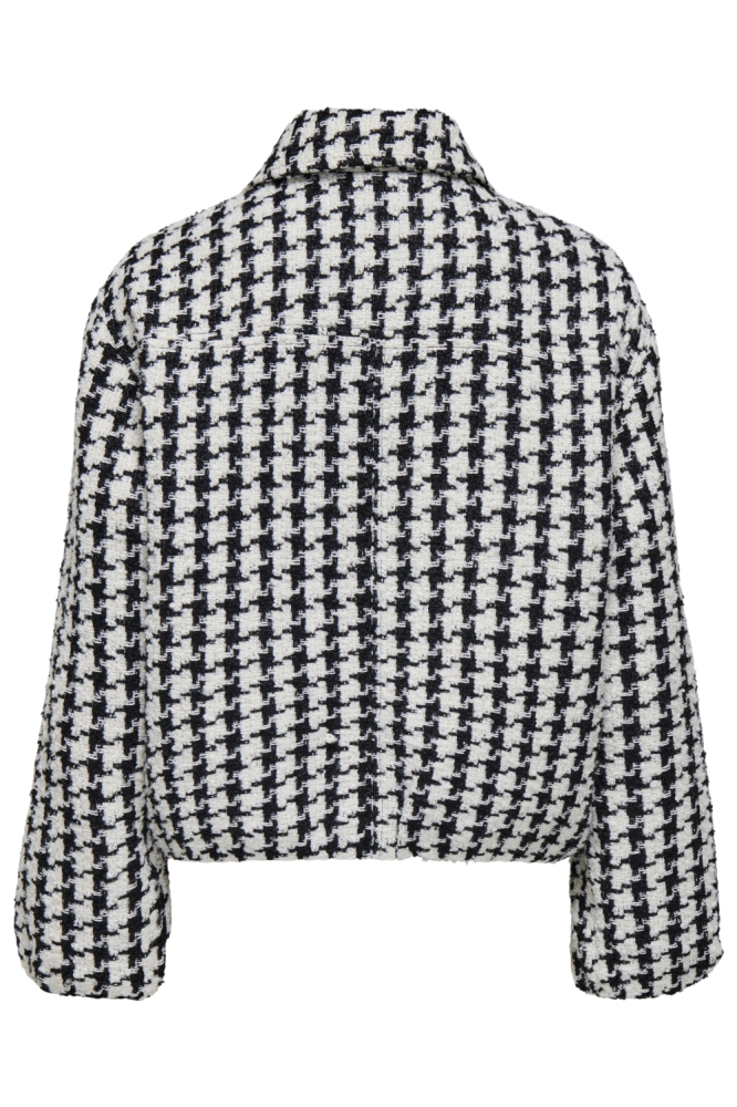 Only zwarte dames jas | Achteraanzicht