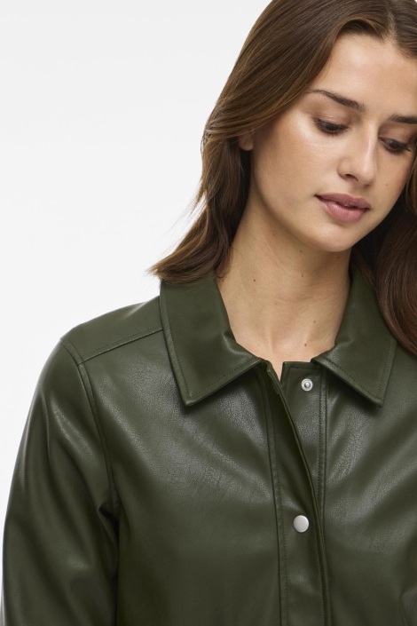 Vila groene dames jas | 