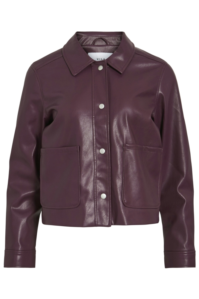 Vila bordeaux dames jas | Vooraanzicht