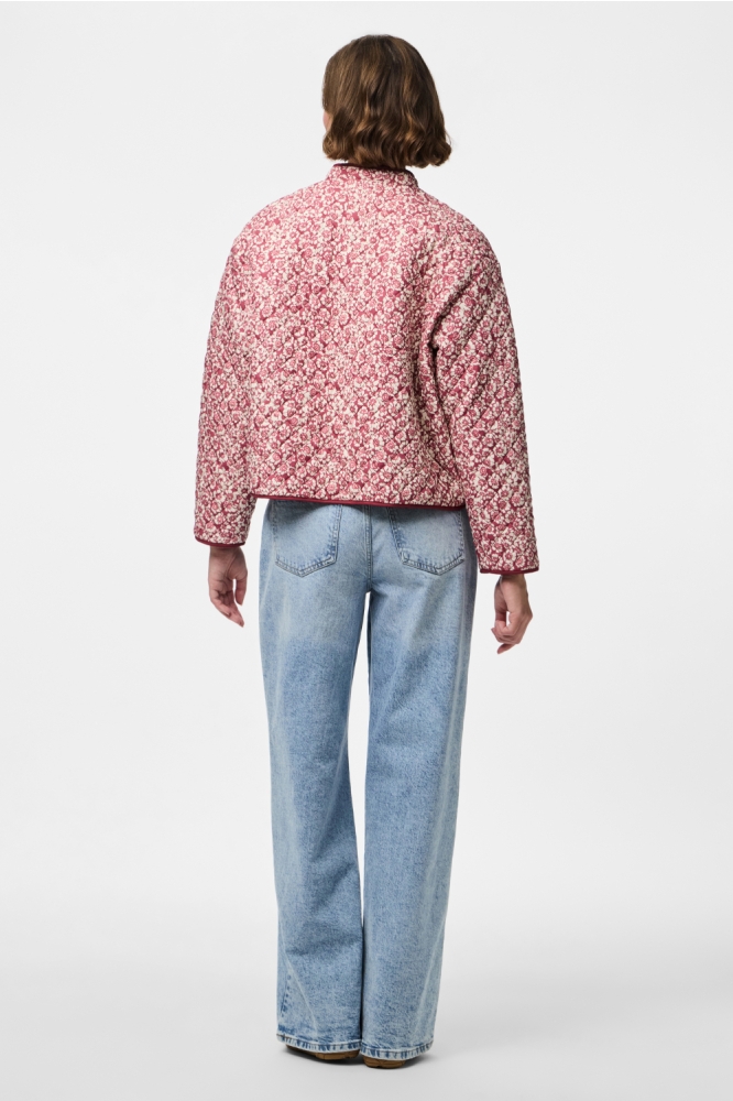 Pieces roze dames jas | Model