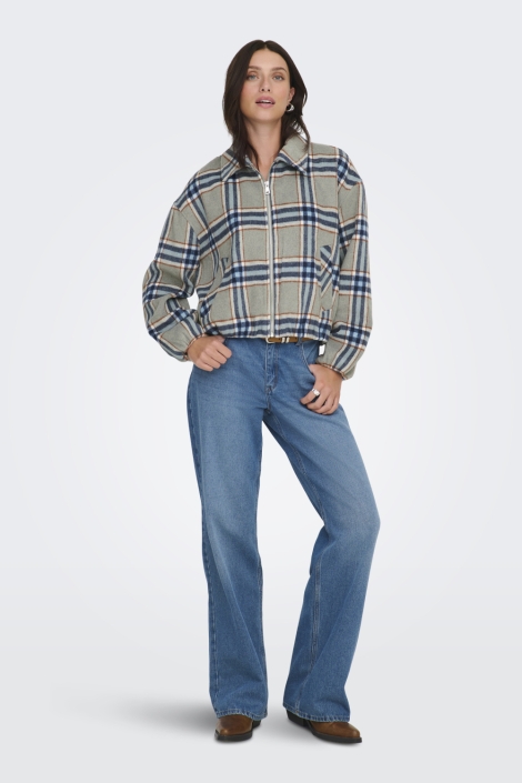 Only grijze dames jas | Model