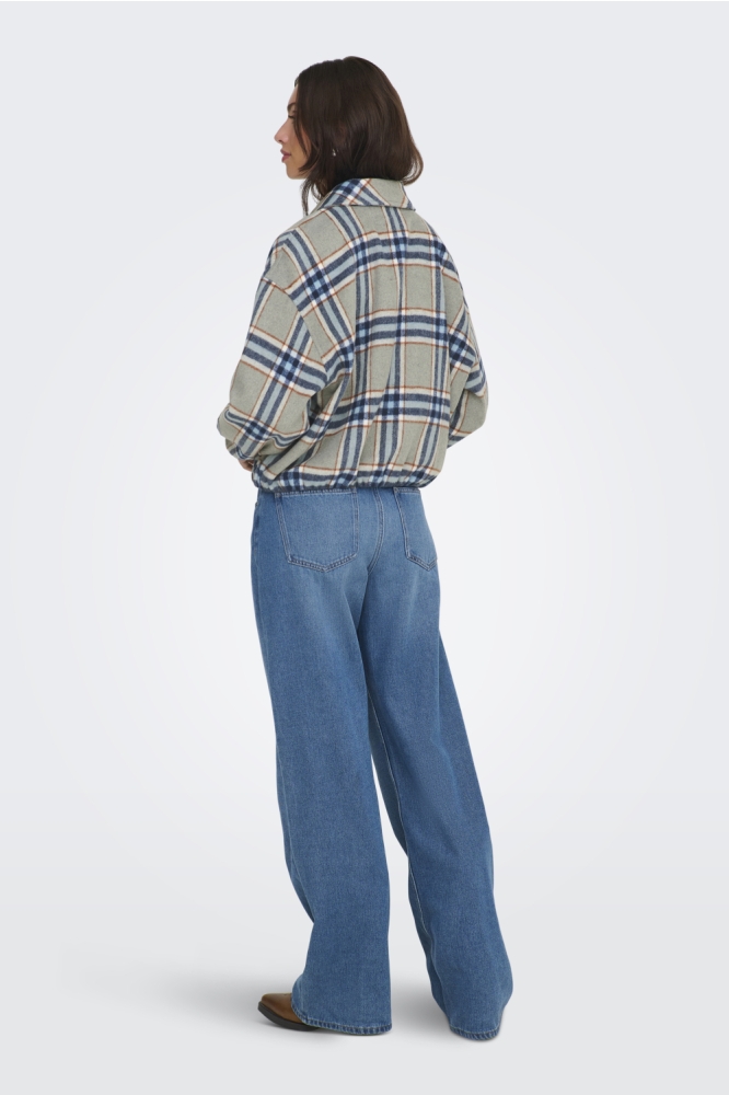 Only grijze dames vest | Model