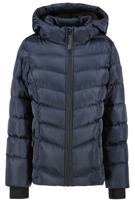 Cars blauwe dames jas | Vooraanzicht