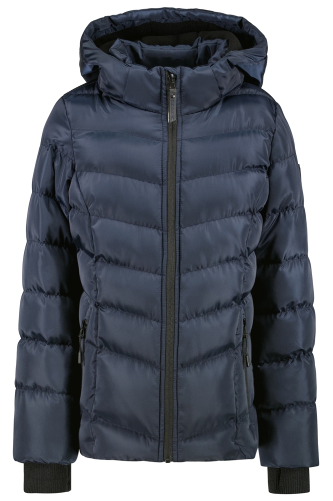 Cars blauwe dames jas | Vooraanzicht